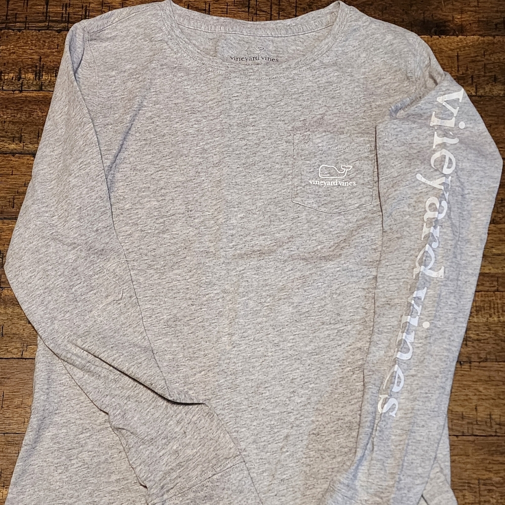 Vineyard Vines long sleeve pocket tee